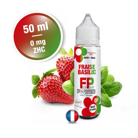 FRAISE BASILIC ~ 50 ml