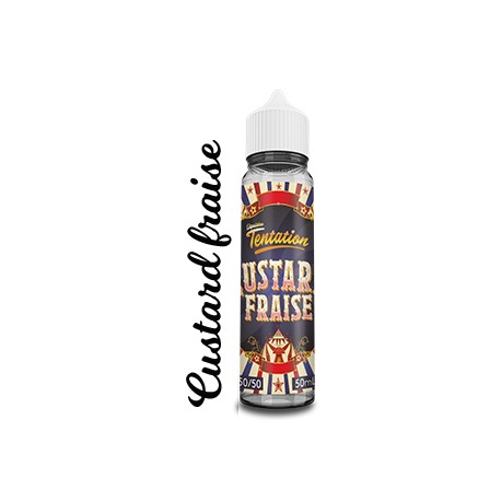 CUSTARD FRAISE ~ 50 ML