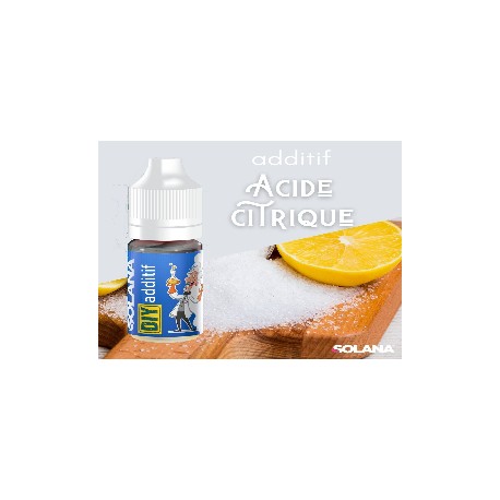 ADDITIF ACIDE CITRIQUE