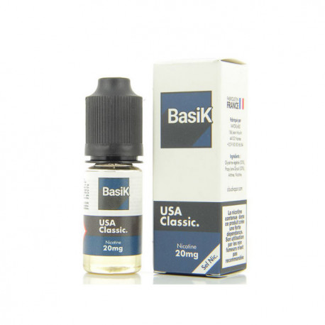 USA CLASSIC ~ Sels de nicotine